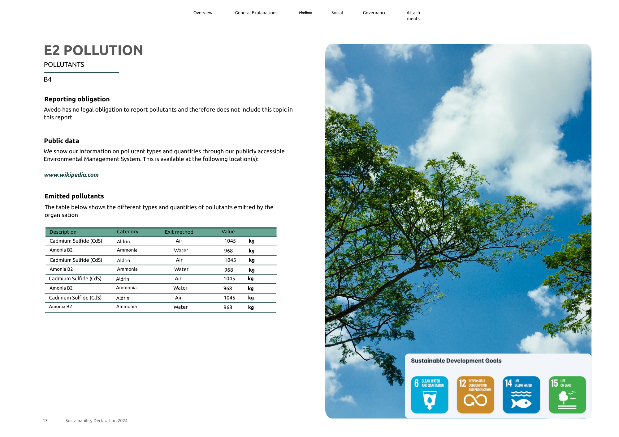 Vsme Example Sustainability Reporting - CSRD & VSME | Ecocharting